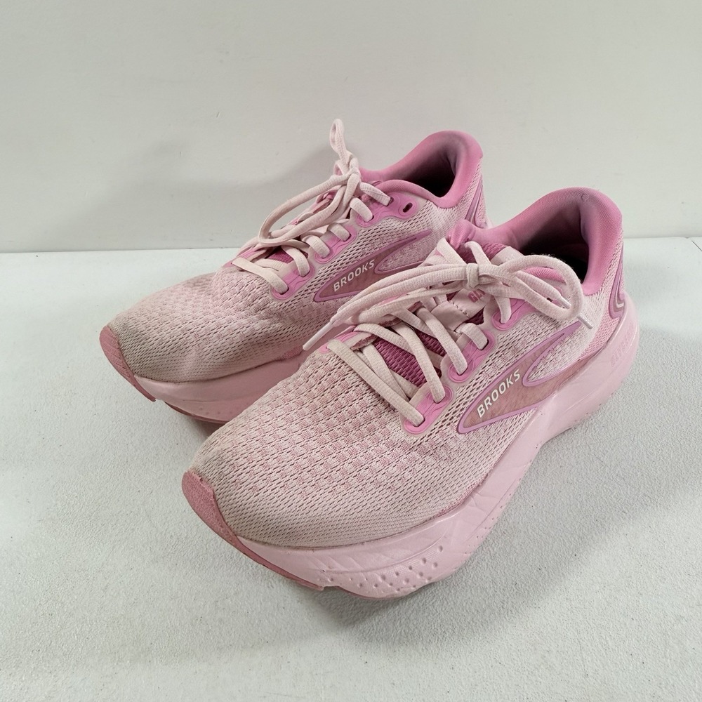 Brooks Glycerin 21 Shoes Women's 8 Pink Road Running Athletic Comfort Sneakers